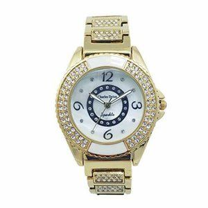 Charles Delon Dress/Formal Style Gold Watch